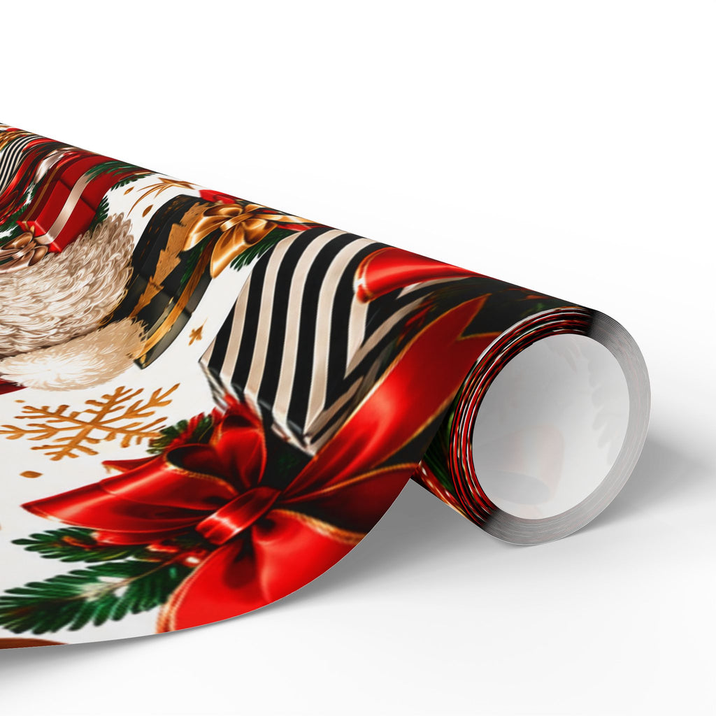 Cool Black Santa Wrapping Paper