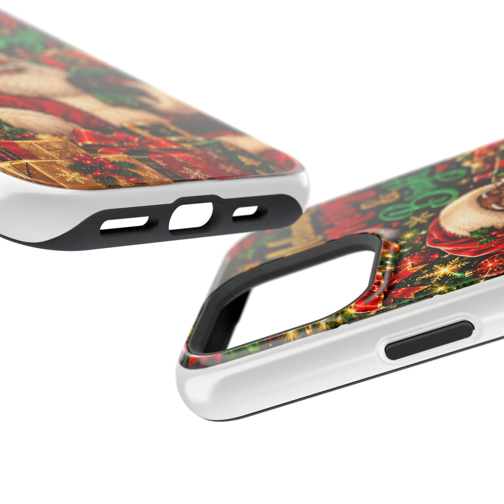 Melanin Merry & Bright Santa Magnetic Phone Case