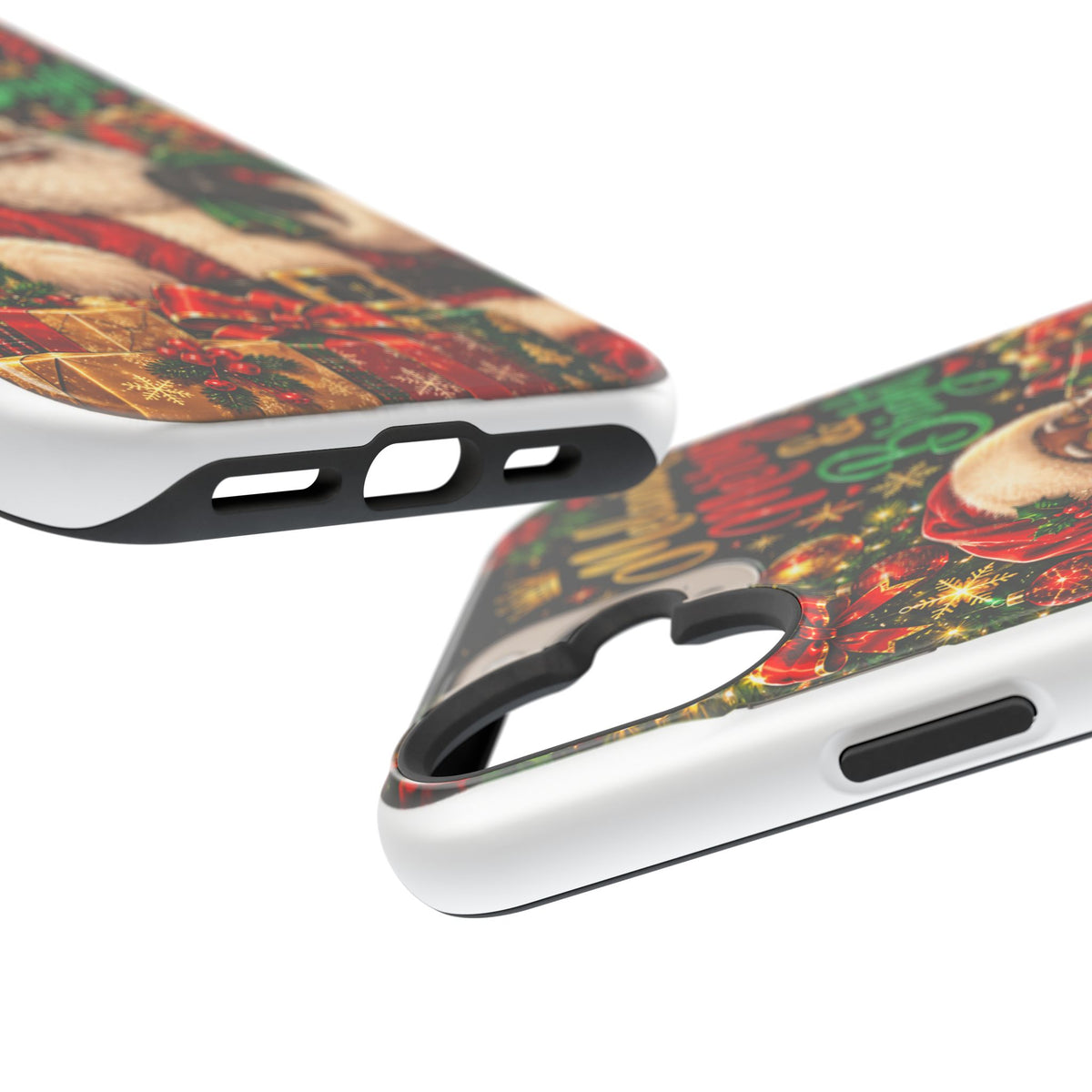 Melanin Merry & Bright Santa Magnetic Phone Case