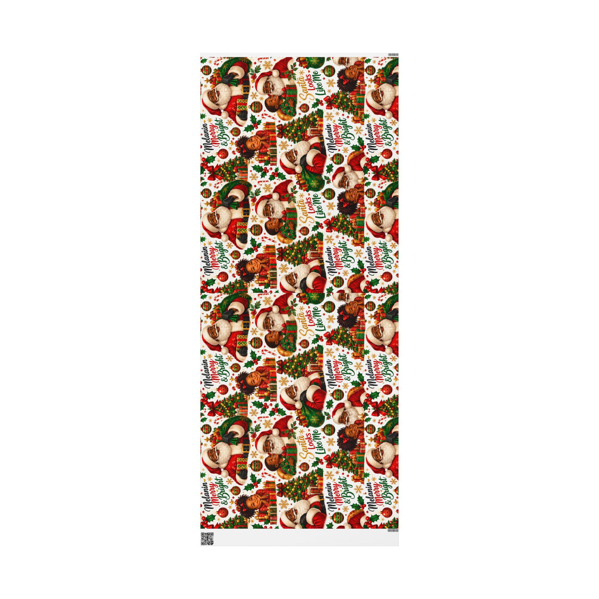 Vintage Santa Christmas Wrapping Paper
