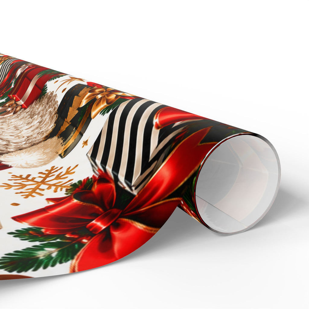 Cool Black Santa Wrapping Paper