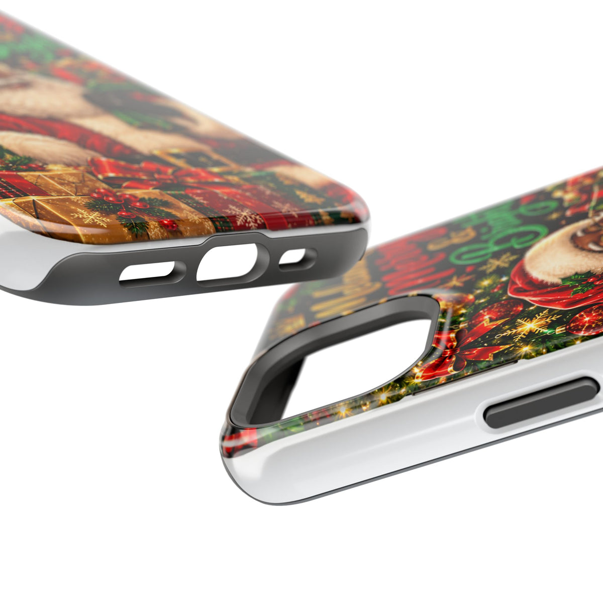 Melanin Merry & Bright Santa Magnetic Phone Case