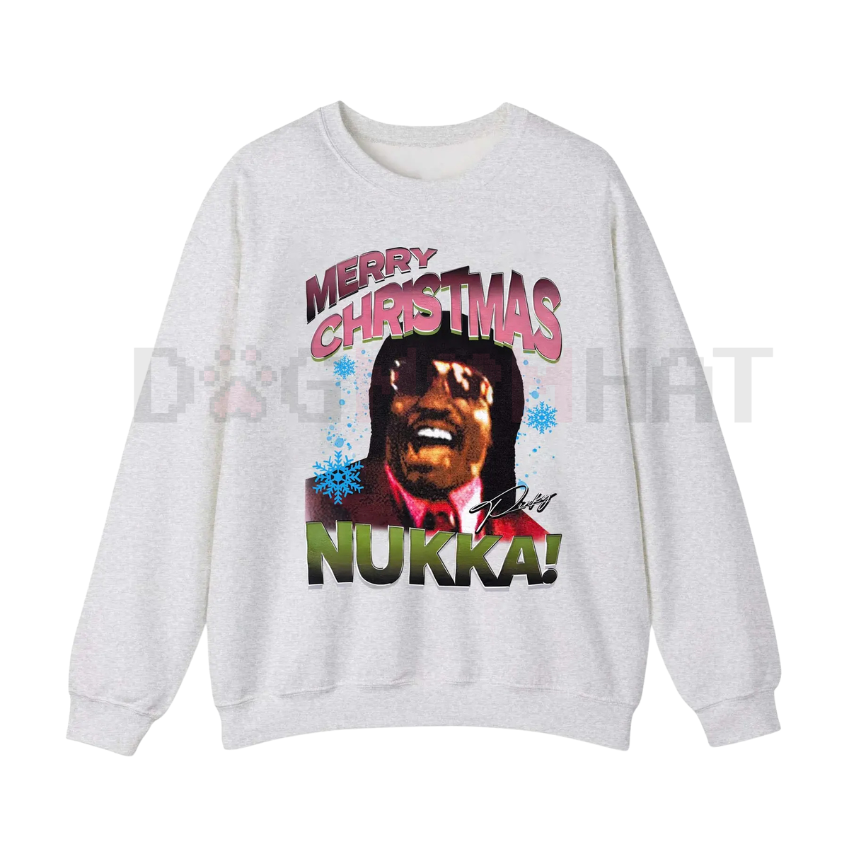 Pinky From Friday Merry Christmas Sweater – Funny Holiday Graphic, Christmas Santa Hat Unisex Sweatshirt