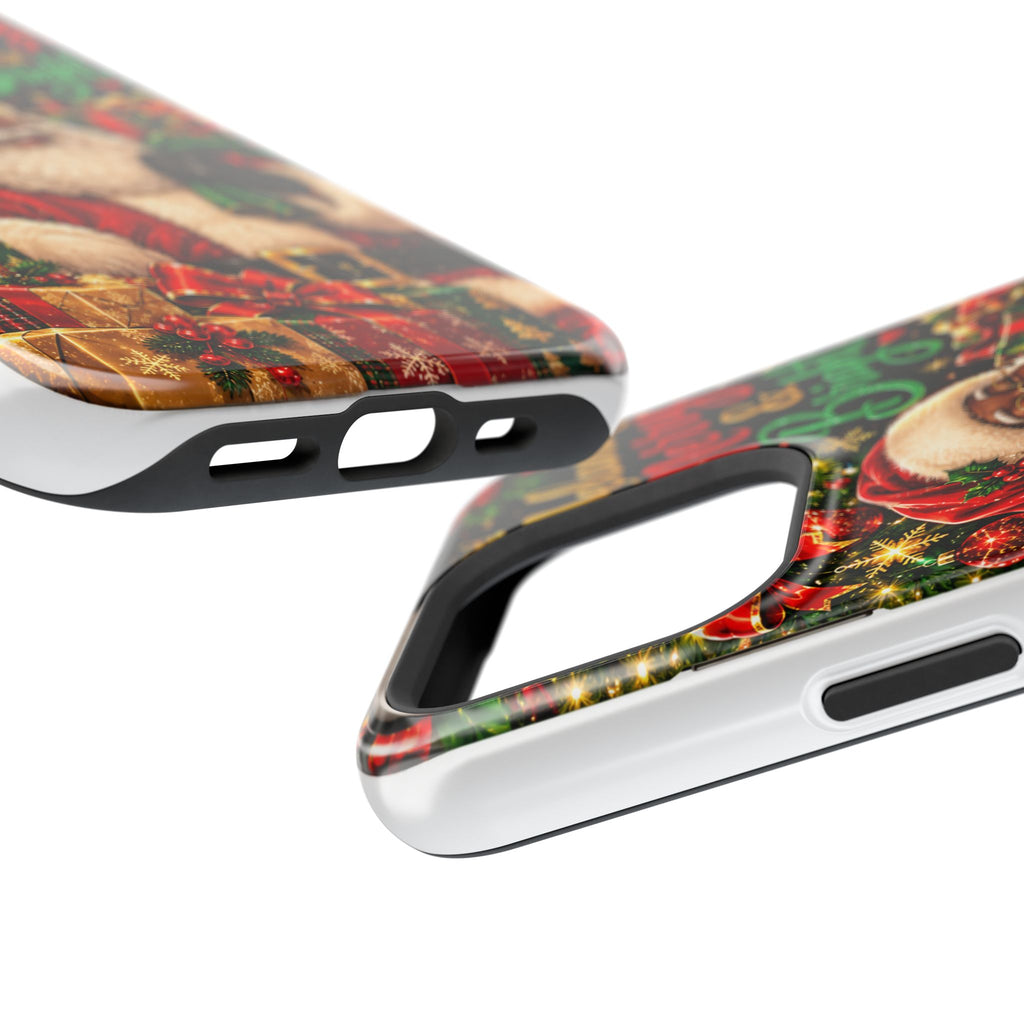 Melanin Merry & Bright Santa Magnetic Phone Case
