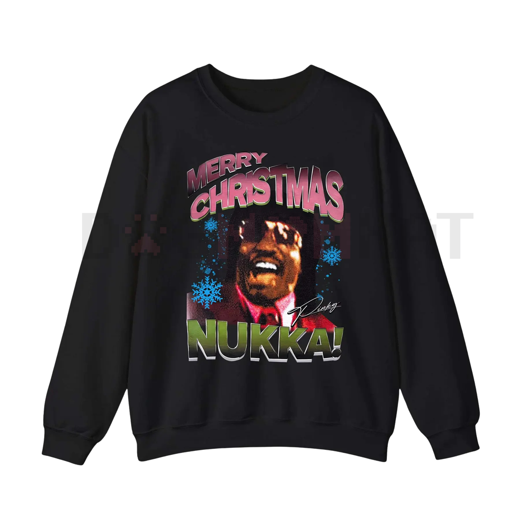 Pinky From Friday Merry Christmas Sweater – Funny Holiday Graphic, Christmas Santa Hat Unisex Sweatshirt