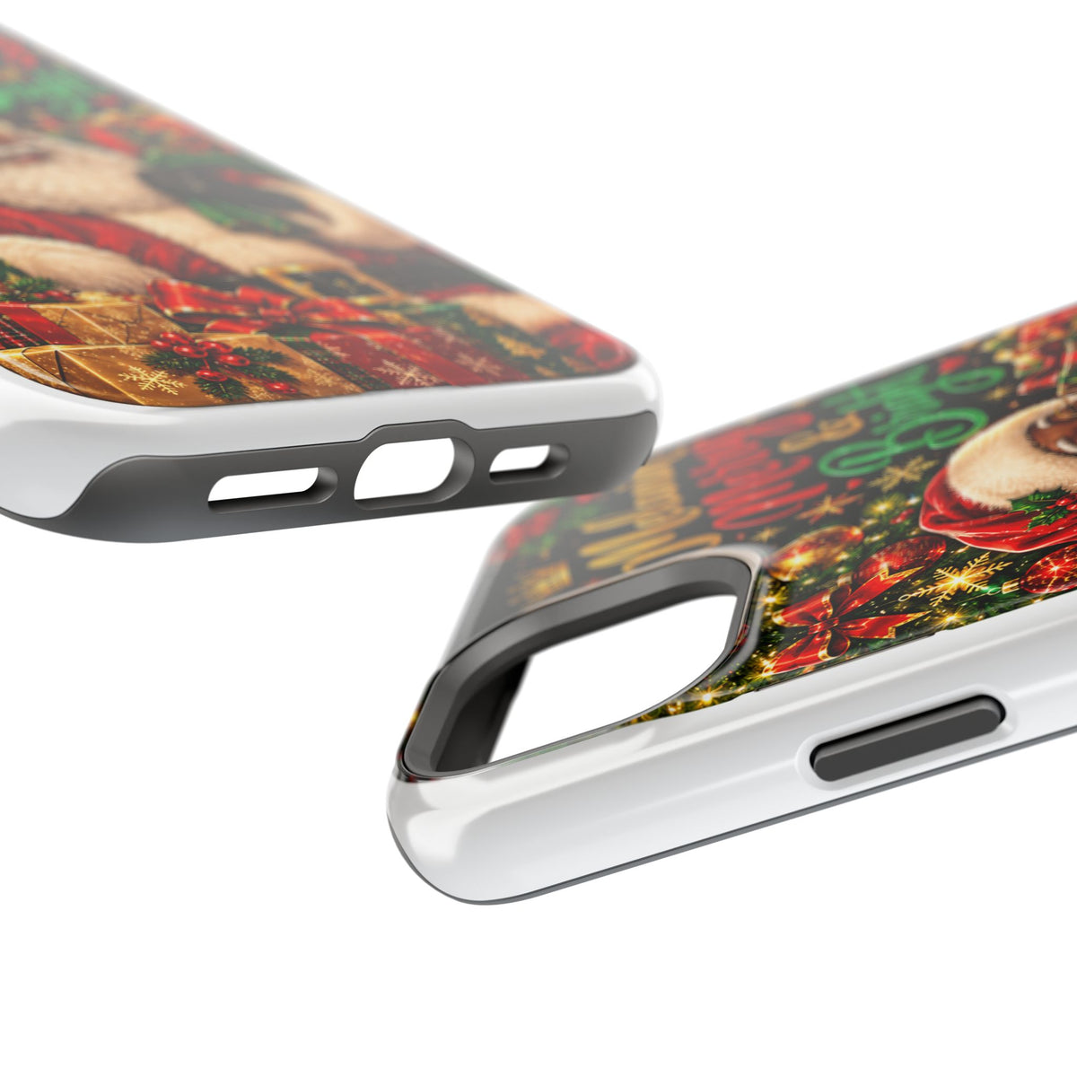 Melanin Merry & Bright Santa Magnetic Phone Case