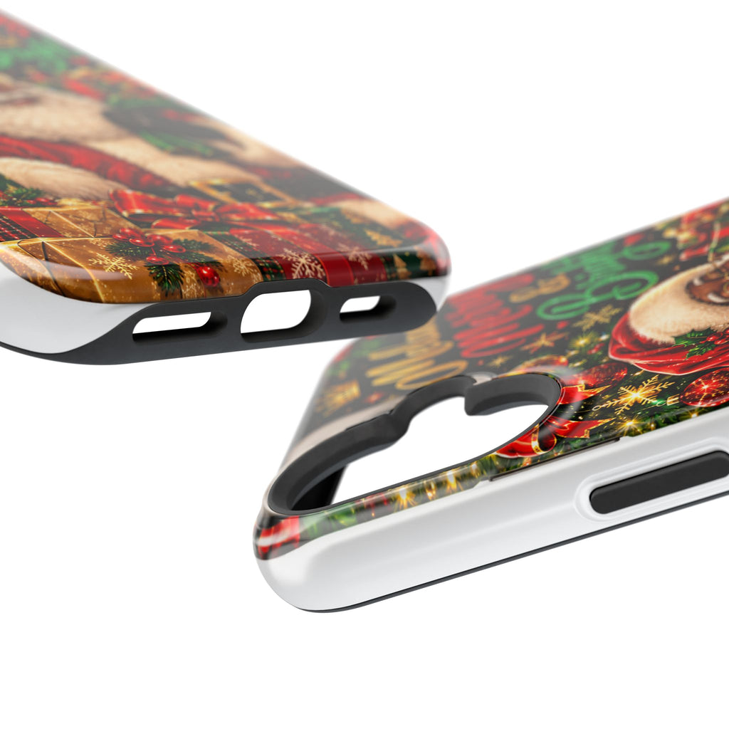 Melanin Merry & Bright Santa Magnetic Phone Case