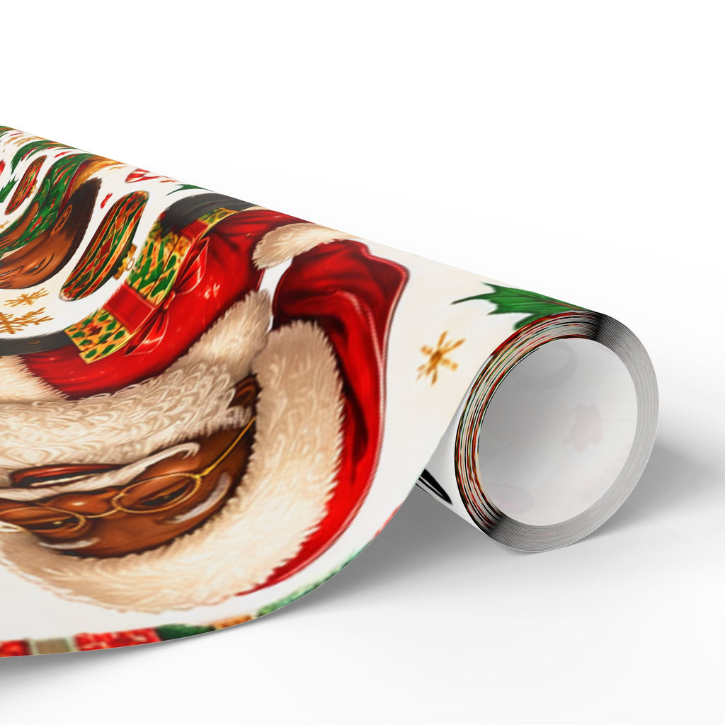 Vintage Santa Christmas Wrapping Paper