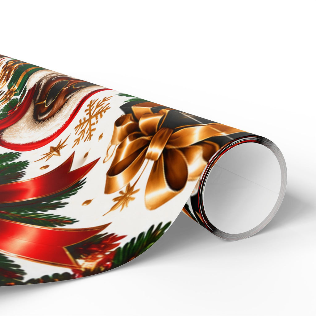 Cool Black Santa Wrapping Paper