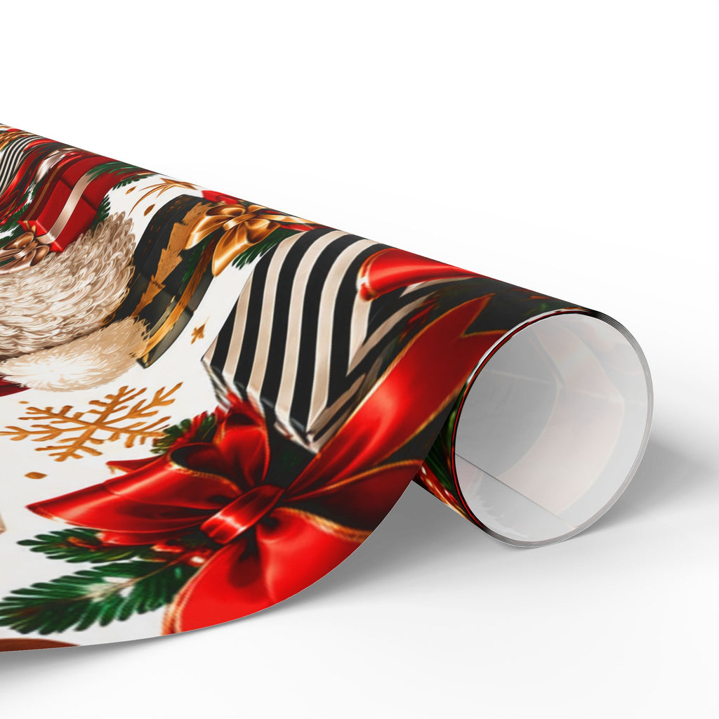 Cool Black Santa Wrapping Paper