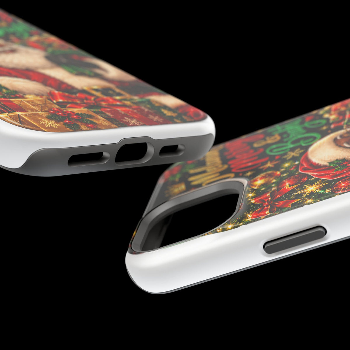 Melanin Merry & Bright Santa Magnetic Phone Case