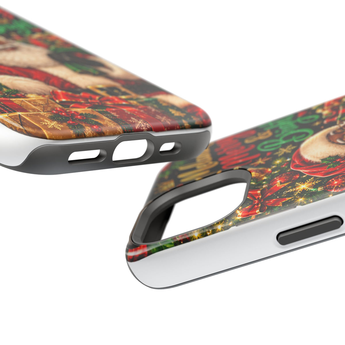 Melanin Merry & Bright Santa Magnetic Phone Case