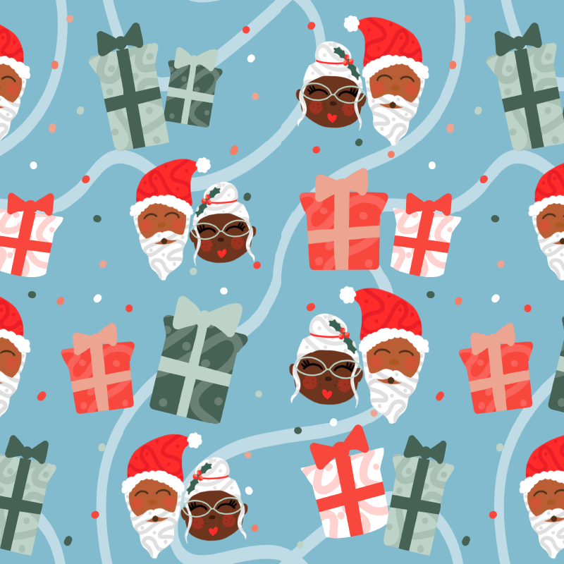 Bundle Pack: Season of Joy Wrapping Paper Bundle (4 Rolls)