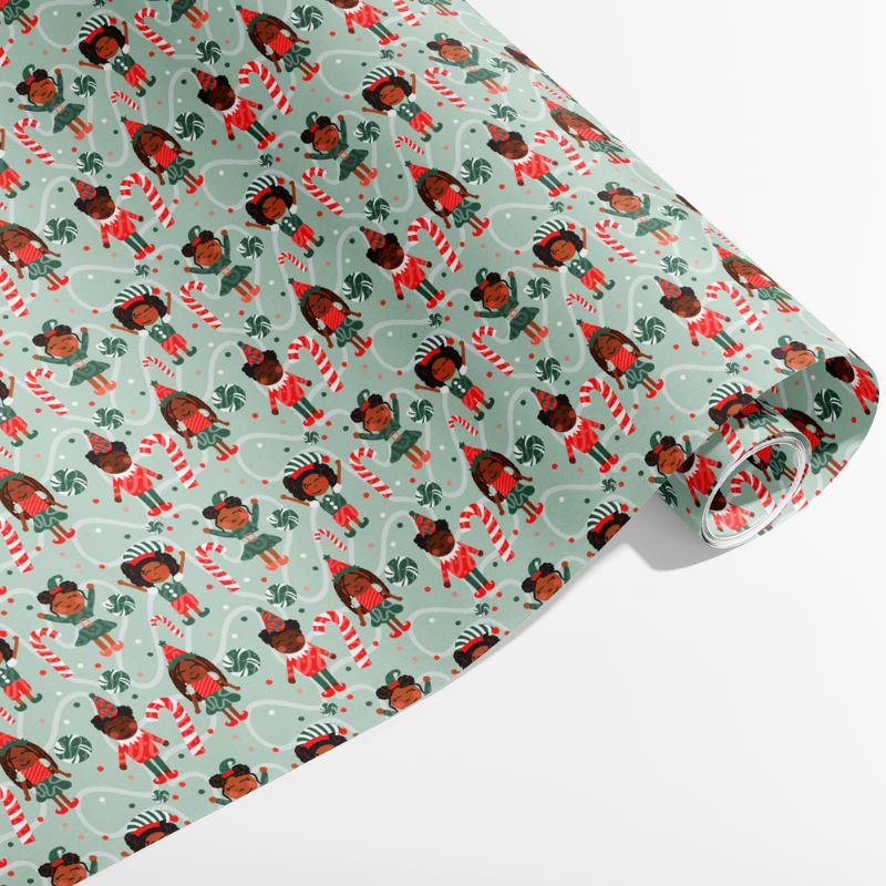 Bundle Pack: Season of Joy Wrapping Paper Bundle (4 Rolls)